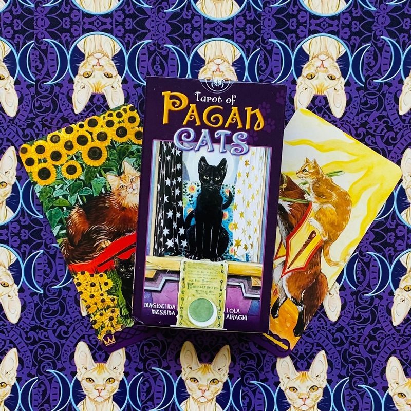 Tarot Of Pagan Cats cards Lo Scarabeo