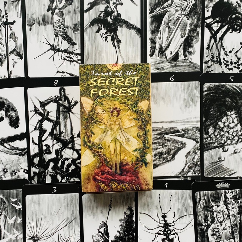 Tarot Of The Secret Forest cards Lo Scarabeo