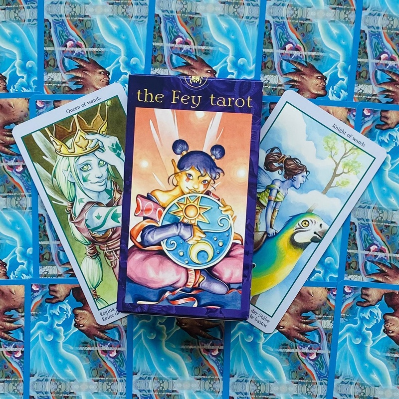 The Fey Tarot crads Lo Scarabeo