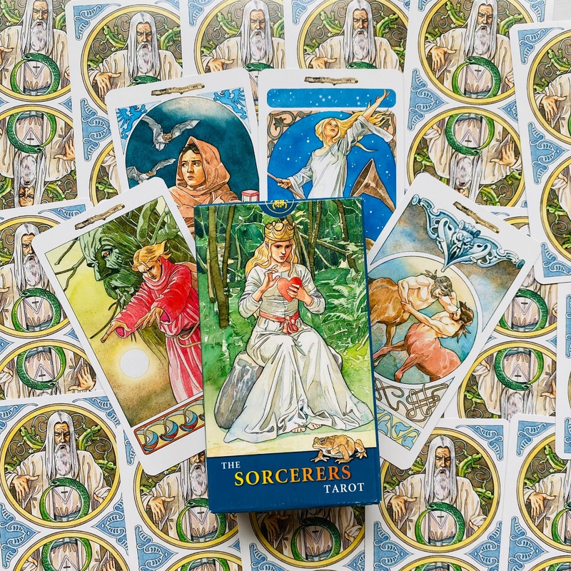 The Sorcerers Tarot Cards Lo Scarabeo