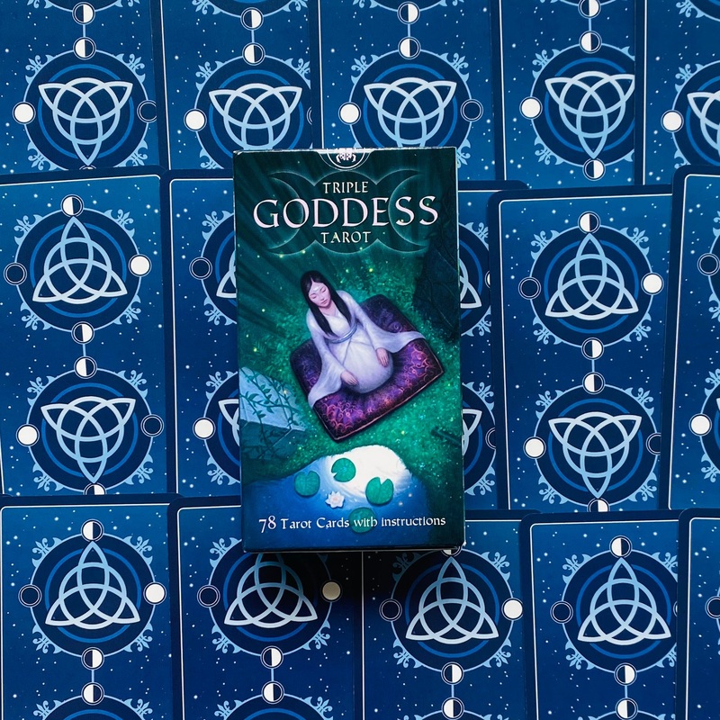 Triple Goddess Tarot Cards Lo Scarabeo