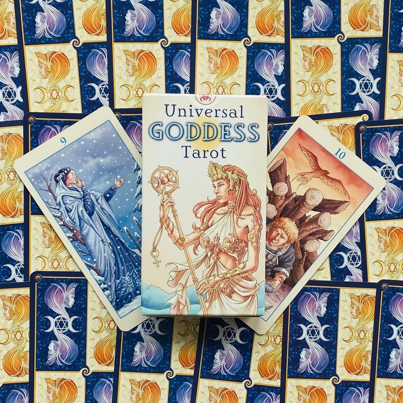 Universal Goddess Tarot Cards Lo Scarabeo