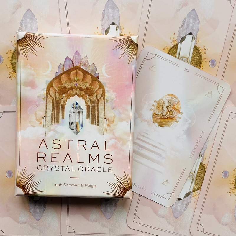 Astral Realms Crystal Oracle cards Rockpool