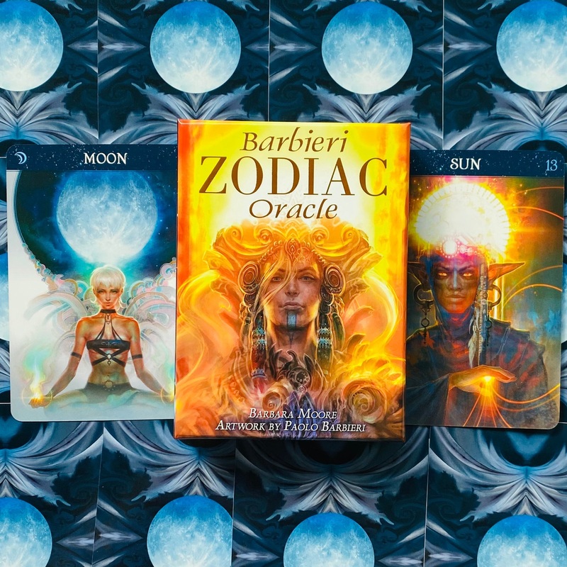Barbieri Zodiac Oracle cards Lo Scarabeo
