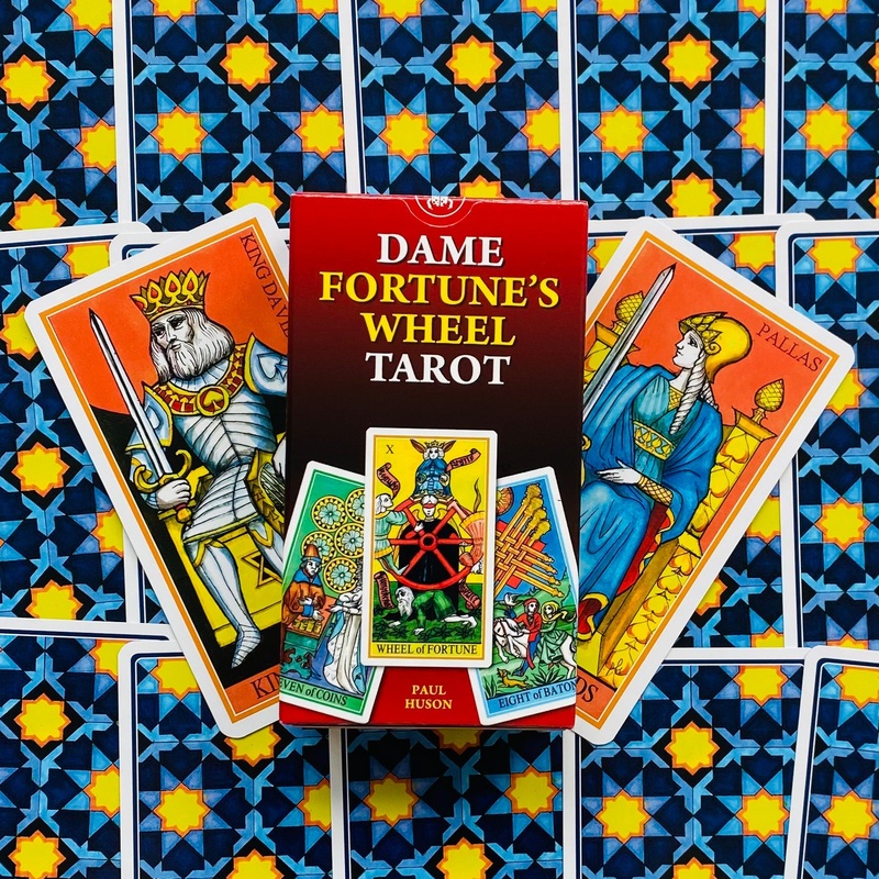 Dame Fortunes Wheel Tarot Cards Lo Scarabeo