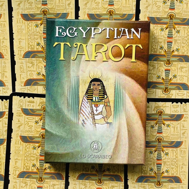 Egyptian Tarot Cards Grand Trumps Lo Scarabeo