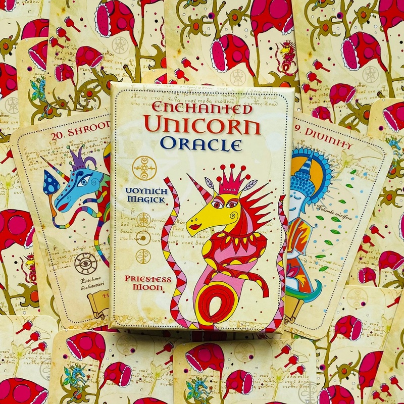 Enchanted Unicorn Oracle cards Rockpool