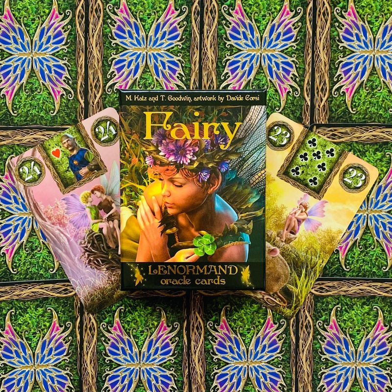 Fairy Lenormand Oracle Cards Lo Scarabeo