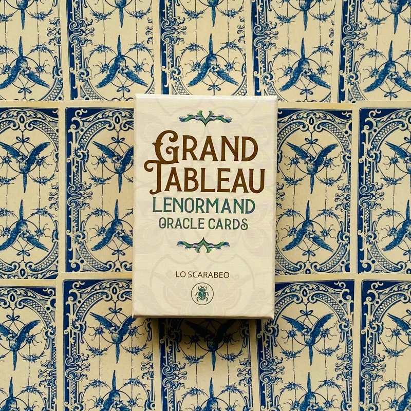 Grand Tableau Lenormand Oracle cards Lo Scarabeo