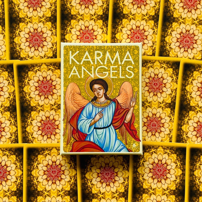 Karma Angels Oracle Cards Lo Scarabeo