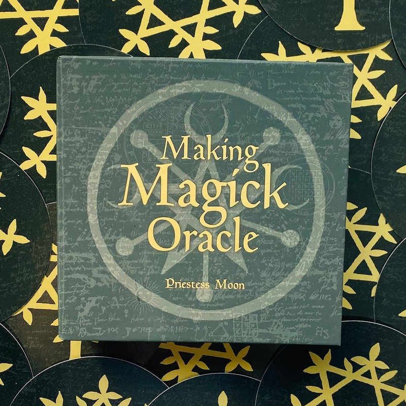 Making Magick Oracle cards Rockpool