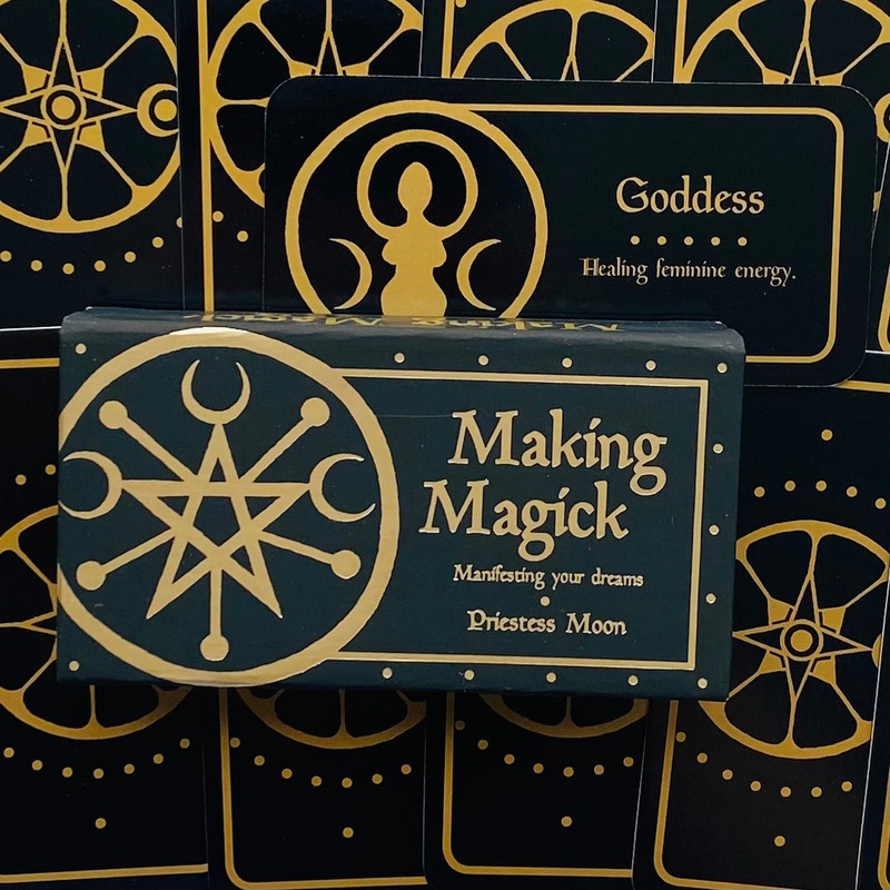 Making Magick spiritual Cards Rockpool