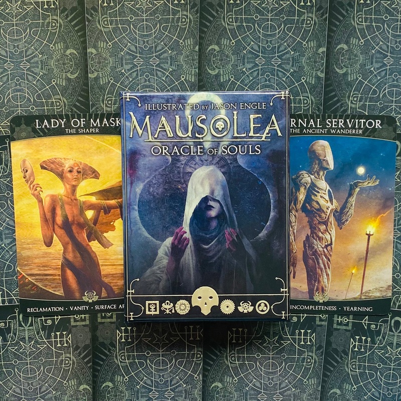 Mausolea Oracle Of Souls Cards Lo Scarabeo