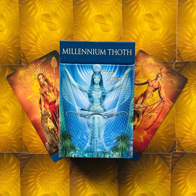 Millennium Thoth Tarot Cards Lo Scarabeo