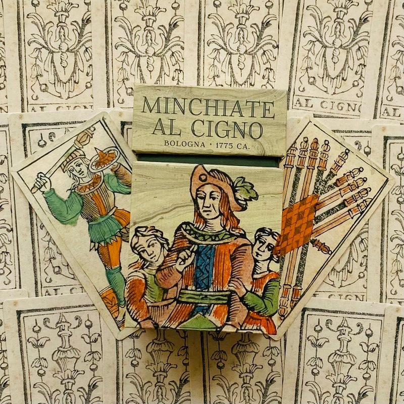 Minchiate Al Cigno cards Lo Scarabeo