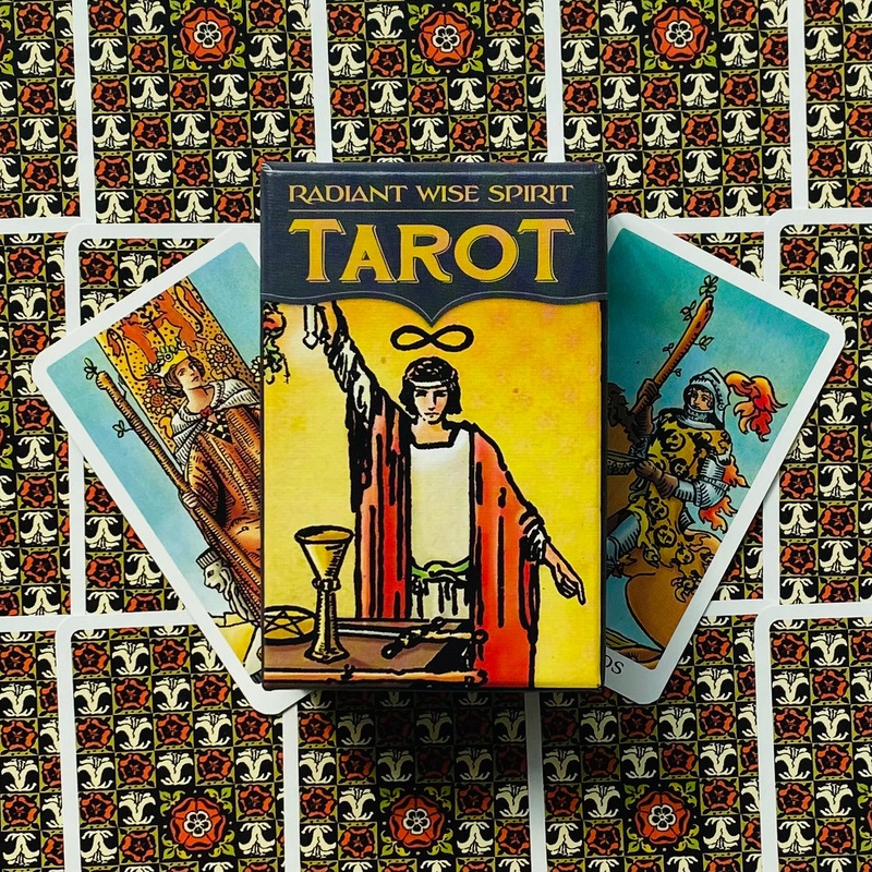 Mini Radiant Wise Spirit Tarot Cards Lo Scarabeo