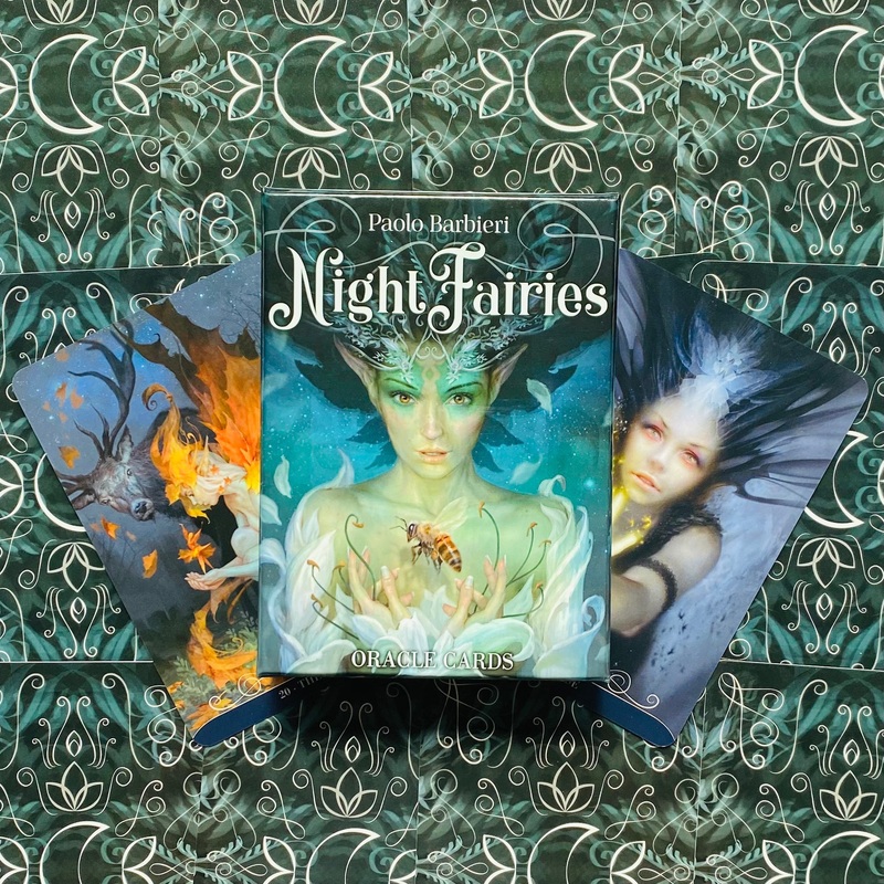 Night Fairies Oracle Cards Lo Scarabeo
