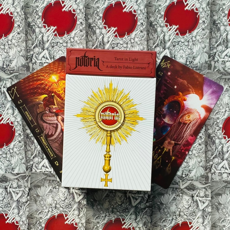 Notoria Tarot In Light cards Lo Scarabeo
