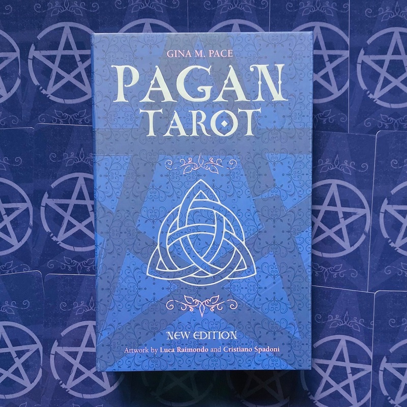 Pagan Tarot Deck and Book Set Lo Scarabeo