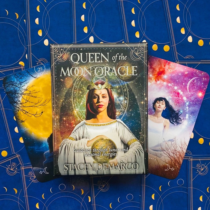 Queen of the Moon Oracle Cards Rockpool