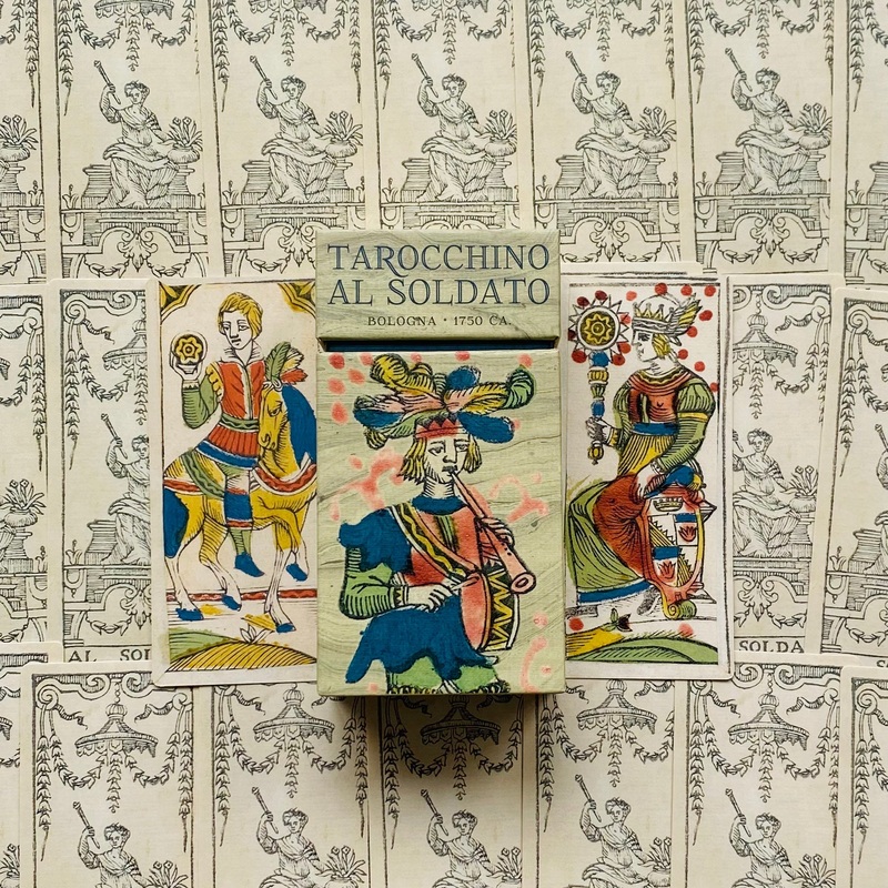Tarocchino Al Soldato Tarot Cards Lo Scarabeo (Limited edition)