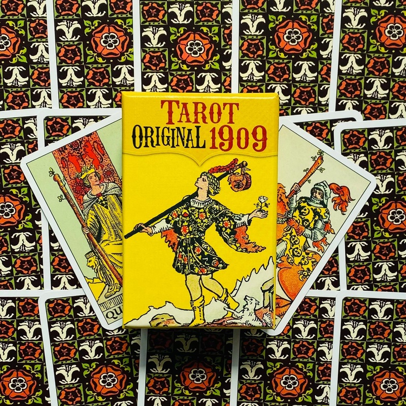Tarot original 1909 mini Tarot Cards Lo Scarabeo