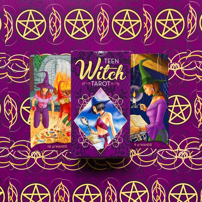 Teen Witch Tarot Cards Lo Scarabeo