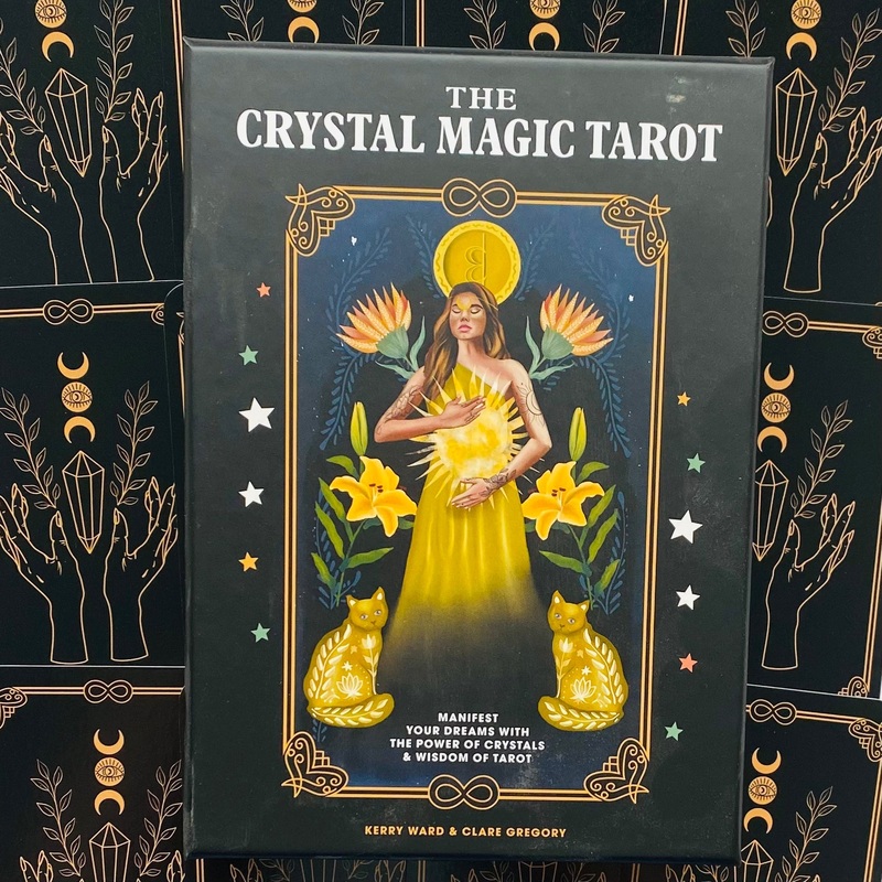 The Crystal Magic Tarot Cards Orange Hippo