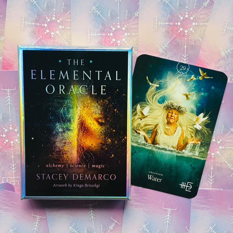 The Elemental Oracle cards Rockpool