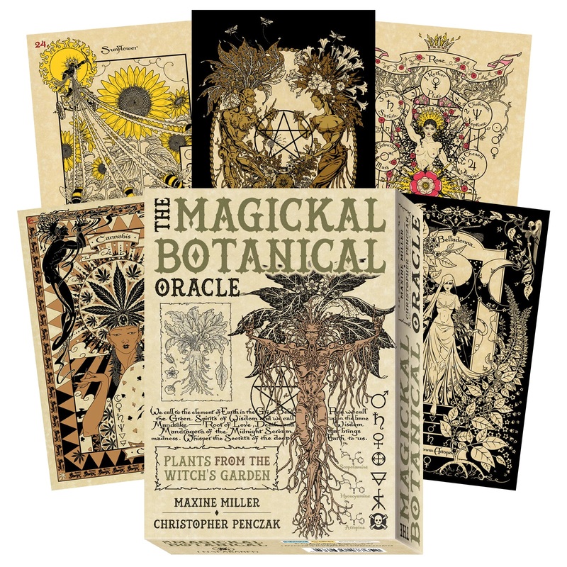 The Magickal Botanical Oracle Cards Lo Scarabeo