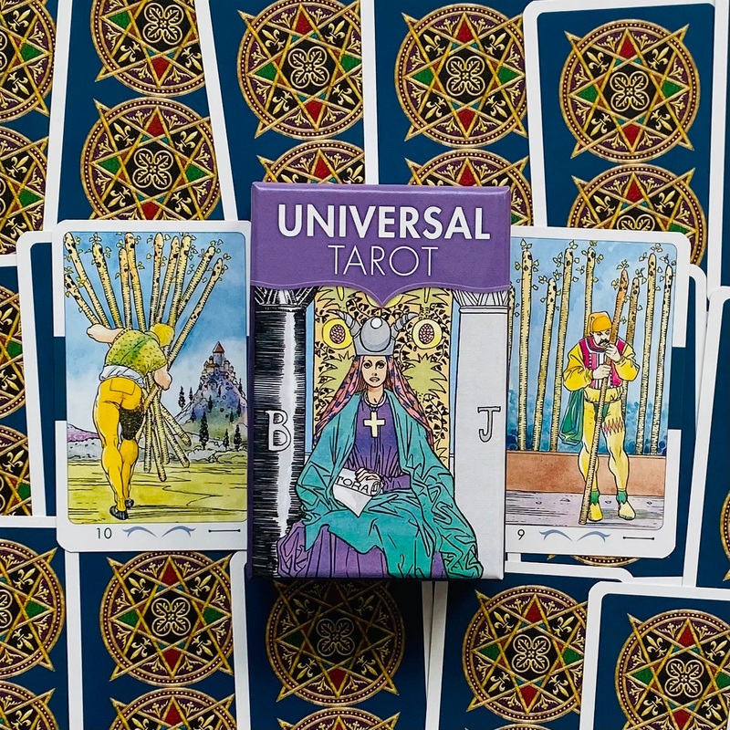 Universal Mini Tarot Card Deck Lo Scarabeo