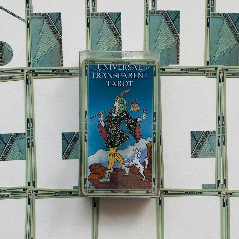 Universal Transparent Tarot Cards Lo Scarabeo