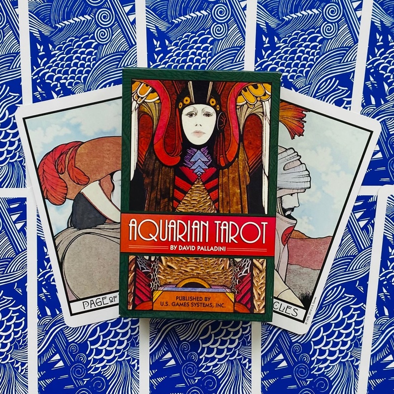 Aquarian Tarot cards US Games Systems