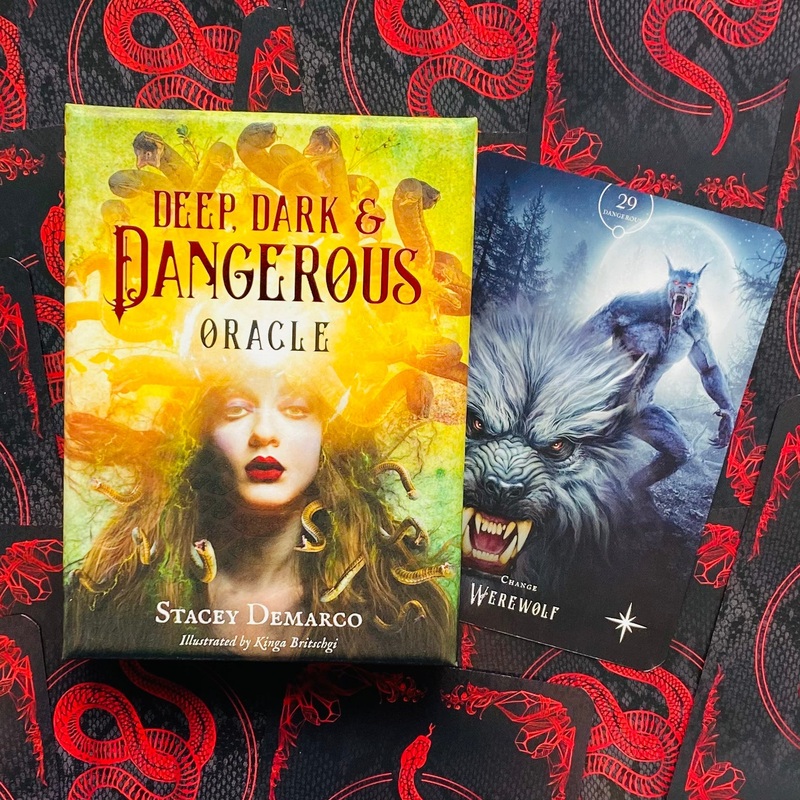 Deep Dark and Dangerous Oracle cards Rockpool