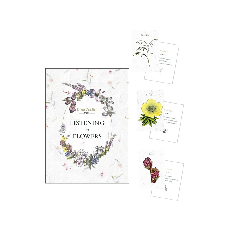 Listening to flowers Oracle Cards Schiffer Publishing