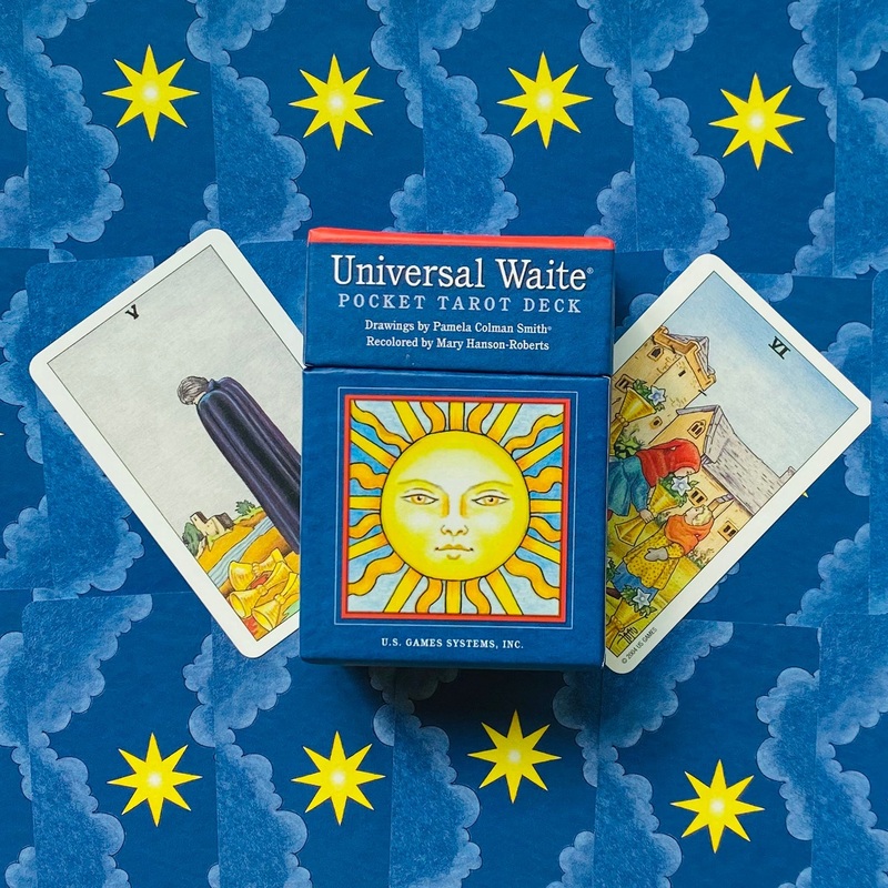 Pocket Universal Waite Tarot cards US Games Systems