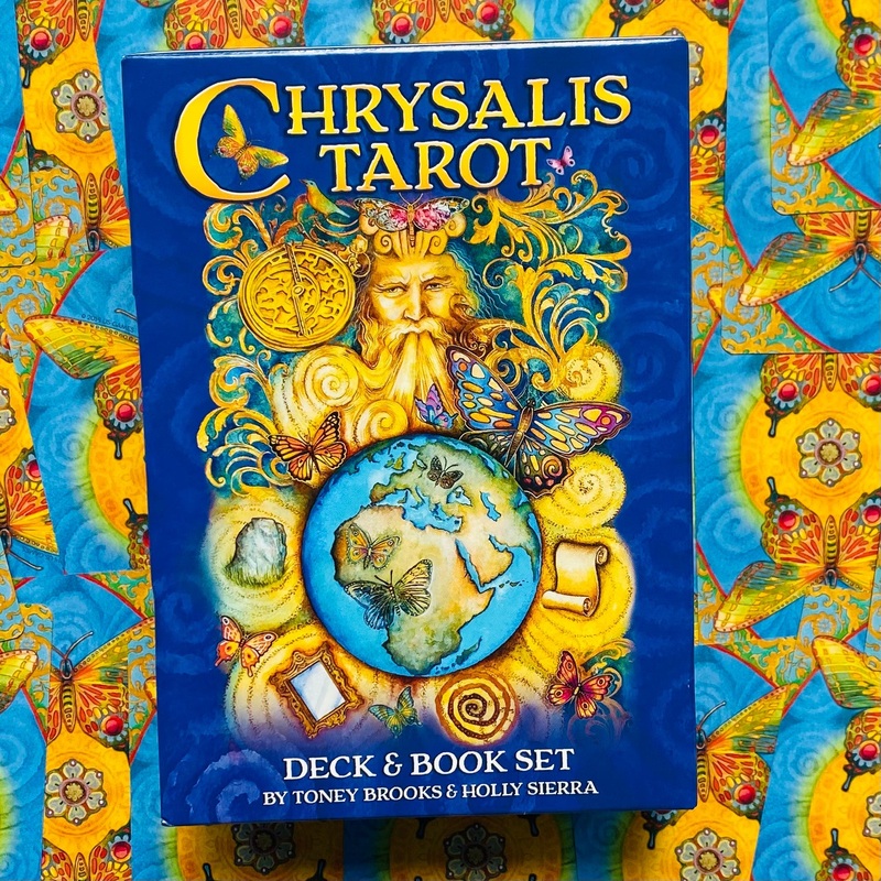 Chrysalis tarot cards and book set US Games Systems