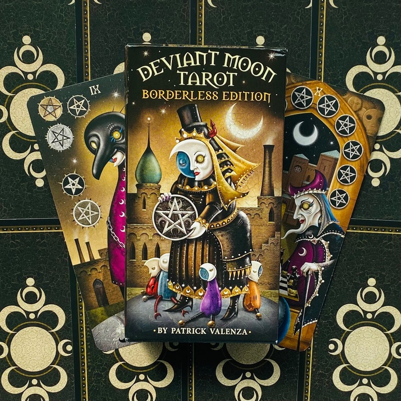 Deviant Moon Borderless Edition Tarot cards US Games Systems