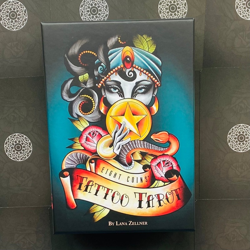 Eight Coins Tattoo Tarot cards US Games Systems