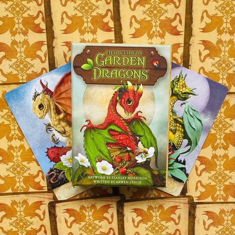 Field Guide To garden Dragons Tarot Cards Deck US Games Systems
