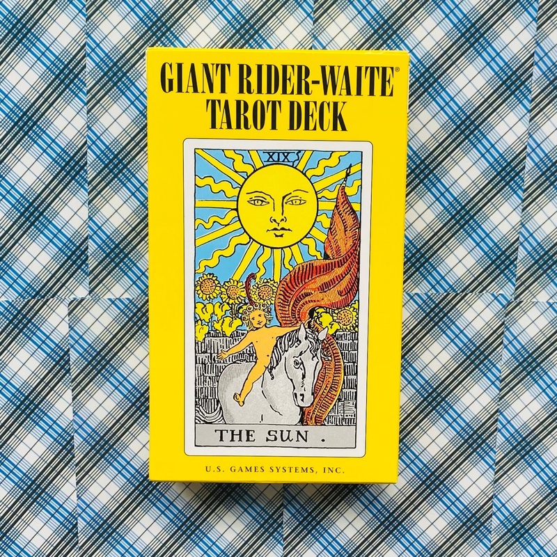 Giant Rider-Waite Tarot cards US Games Systems