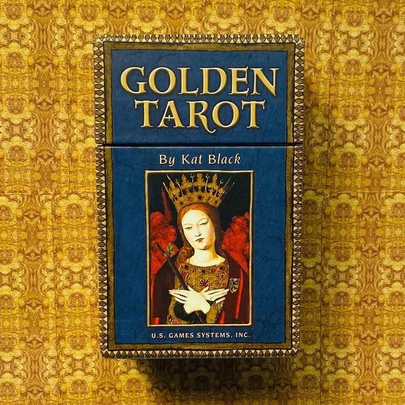 Golden Tarot cards US Games Systems