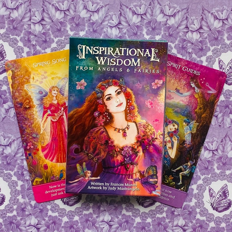 Inspirational Wisdom From Angels and Fairies cards US Games Systems
