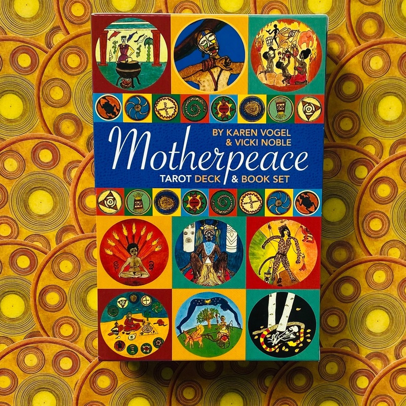 Mini Motherpeace Round deck and book set US Games Systems