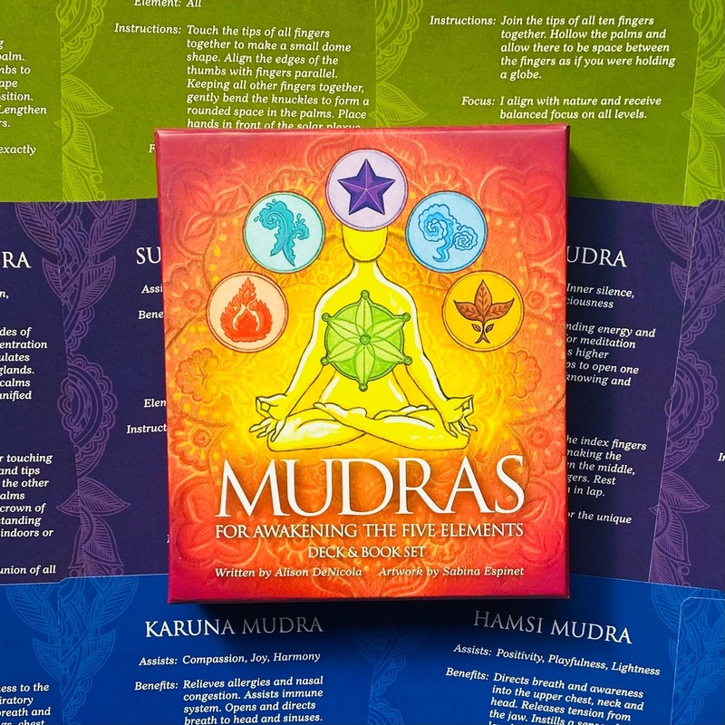 Mudras For Awakening The Five Elements cards US Games Systems
