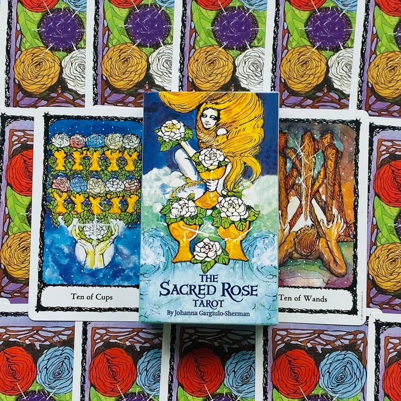 Sacred Rose Tarot cards US Games Systems