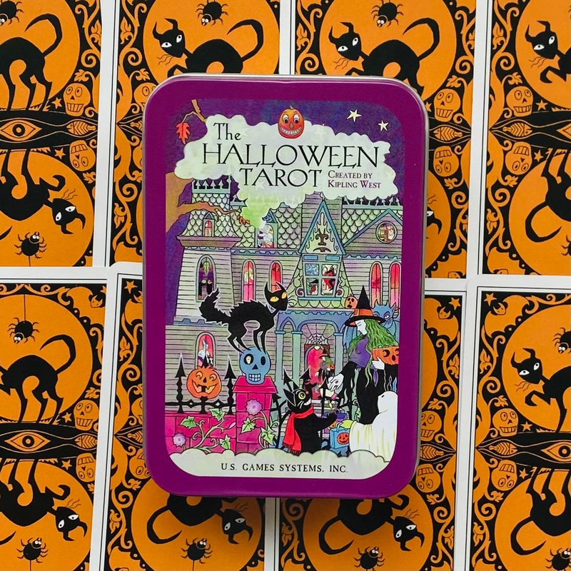 Tarot cards Halloween in a tin US Games Systems