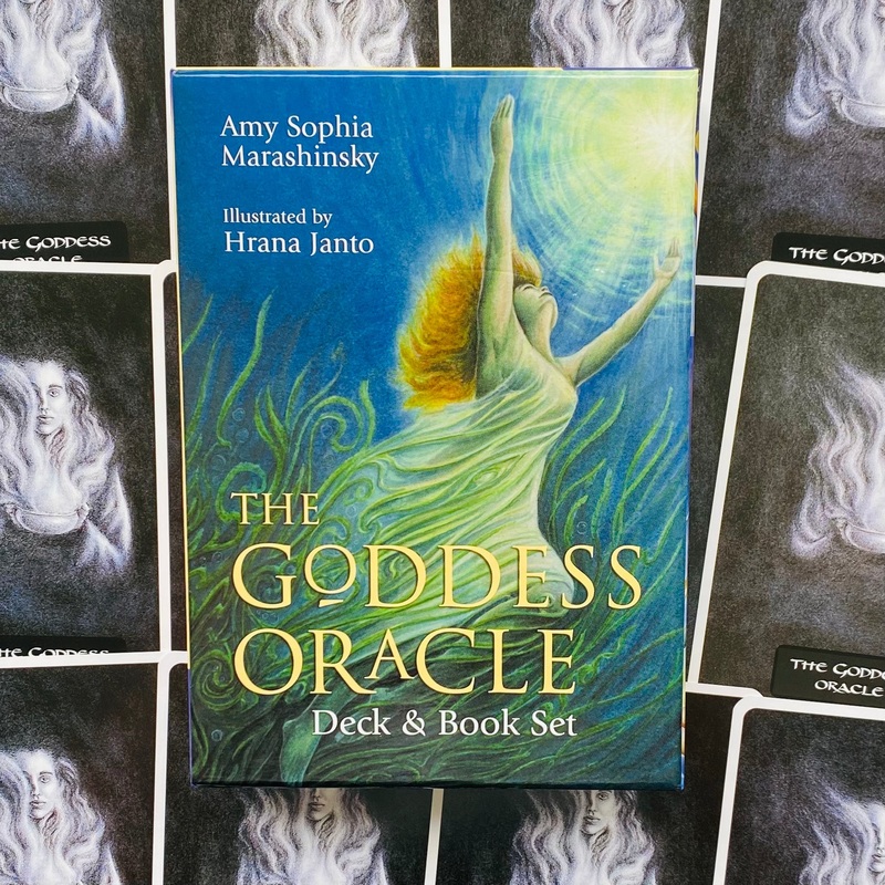 The Goddess Oracle cards and book set US Games Systems