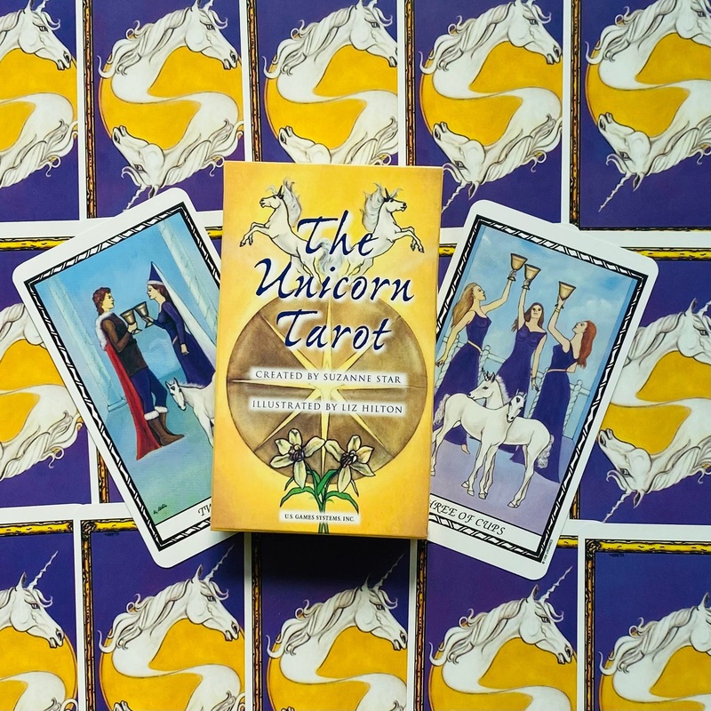 Unicorn Tarot cards US Games Systems
