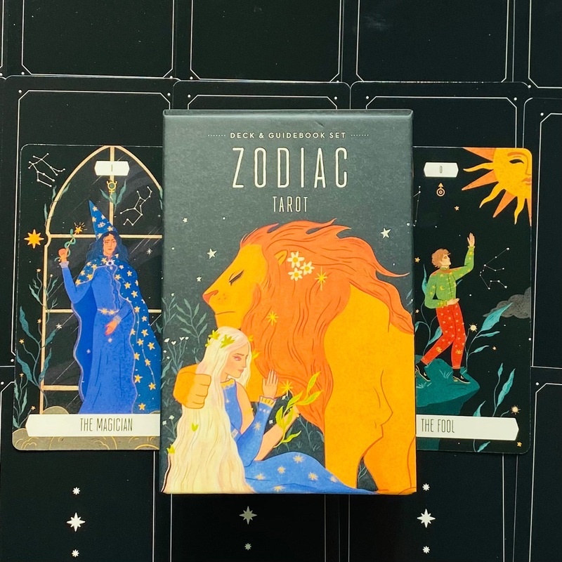 Zodiac Tarot Deck and Book Tarot Cards Set US Games Systems